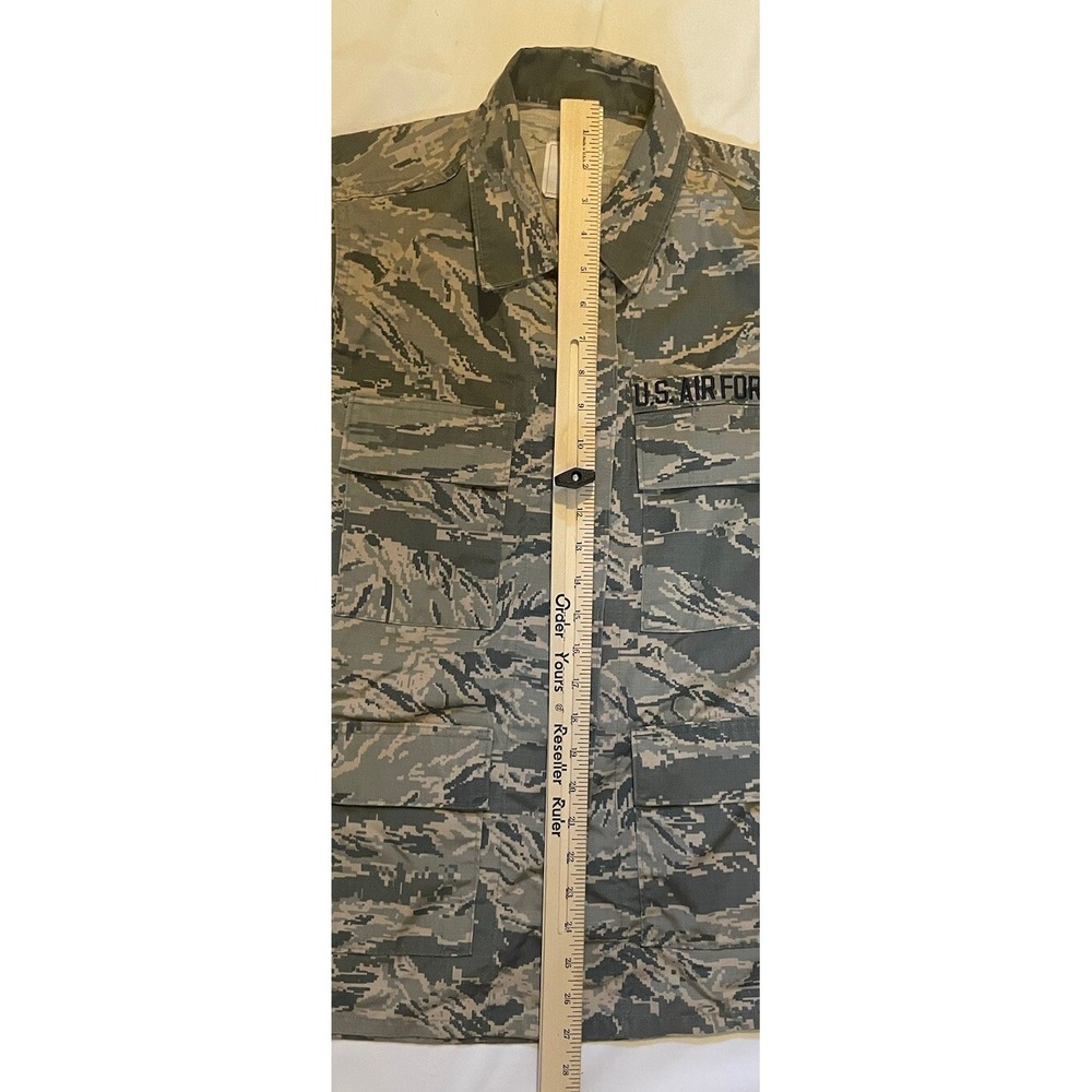 Womens Military Air Force Camouflage Utility Coat Jacket Size 6R - Picture 5 of 9